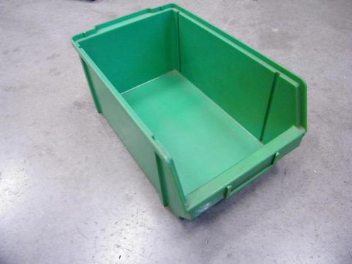 Magazijn bakken (Groen en Geel), Doe-het-zelf en Verbouw, Kratten en Dozen, Gebruikt, Bak of Kist, Minder dan 50 cm, Minder dan 35 cm