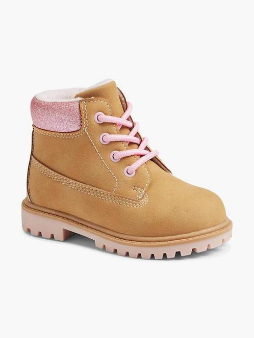 Cupcake Couture Camel veterboot (soort Timberland) maat 22, Kinderen en Baby's, Babykleding | Schoentjes en Sokjes, Zo goed als nieuw