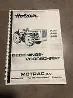 Holder bedieningsvoorschrift, Ophalen of Verzenden, Gelezen, Onbekend, Folder