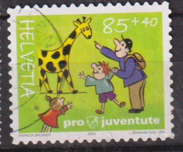 Zwitserland 2004 Pro Juventute kind giraffe beschikbaar voor biedingen