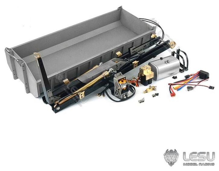 Container roll / off Lesu RC 1/14, Hobby en Vrije tijd, Modelbouw | Auto's en Voertuigen, Nieuw, Truck, Groter dan 1:32, Overige merken