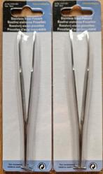 Pincet rvs 12cm, Hobby en Vrije tijd, Ophalen of Verzenden, Nieuw, Overige thema's, Pons of Mal