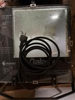 2x Bouwlamp gasontlading, Ophalen of Verzenden, Gebruikt, 200 tot 500 watt, Lamp met armatuur