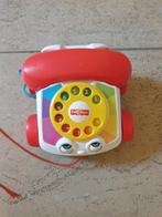 Telefoon fisherprice met draaiende ogen en trekkoord, Kinderen en Baby's, Speelgoed | Fisher-Price, Ophalen of Verzenden, Zo goed als nieuw