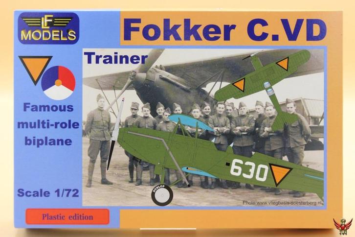 ROWASP | LF Models 1/72 Fokker C VD Trainer, Hobby en Vrije tijd, Modelbouw | Vliegtuigen en Helikopters, Nieuw, Vliegtuig, Groter dan 1:72