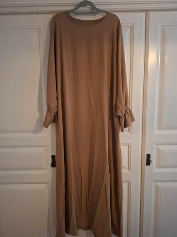 Abaya jurk robe pofmouwen dhikra's collection marron bruin c beschikbaar voor biedingen