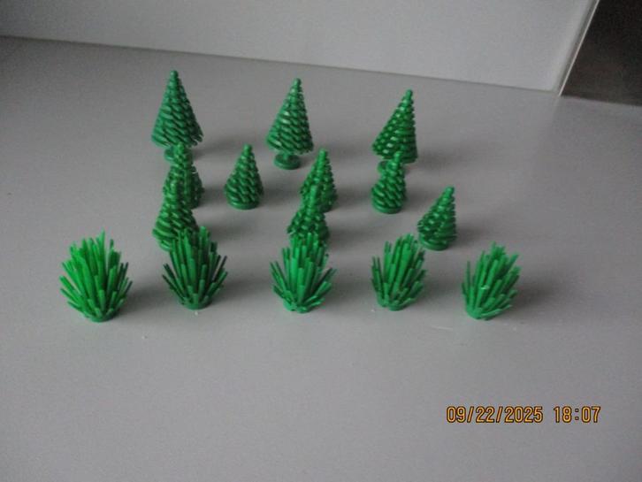 10 9v/12v LEGO DENNENBOMEN/STRUIKEN echt perfecte staat!!, Kinderen en Baby's, Speelgoed | Duplo en Lego, Zo goed als nieuw, Lego