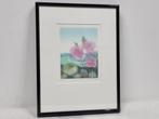 Greet Lyklema - Pril landschap, Antiek en Kunst, Kunst | Litho's en Zeefdrukken, Ophalen of Verzenden