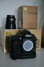 Nikon D3 + 50mm AF-S 1.8 G + DK-17M, Ophalen of Verzenden, Zo goed als nieuw, Nikon, Geen optische zoom