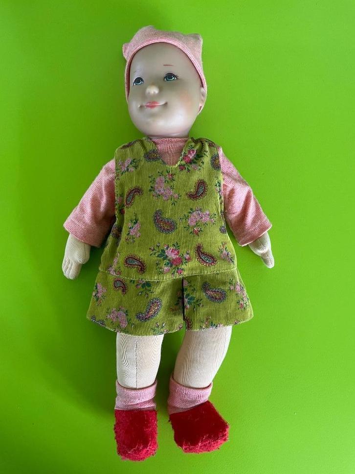 Käthe Kruse pop Kikou, Verzamelen, Poppen, Gebruikt, Pop, Ophalen of Verzenden
