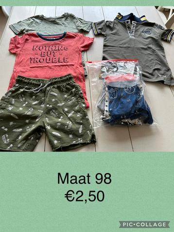 Kledingpakket maat 98 en 104 beschikbaar voor biedingen