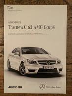 Product informatie Mercedes-Benz C 63 AMG Coupe C204 2011, Boeken, Zo goed als nieuw, Mercedes-Benz, Mercedes, Ophalen of Verzenden