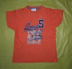 Oranje T-Shirt met Print (122-128), Ophalen of Verzenden, Gebruikt, Jongen, Shirt of Longsleeve