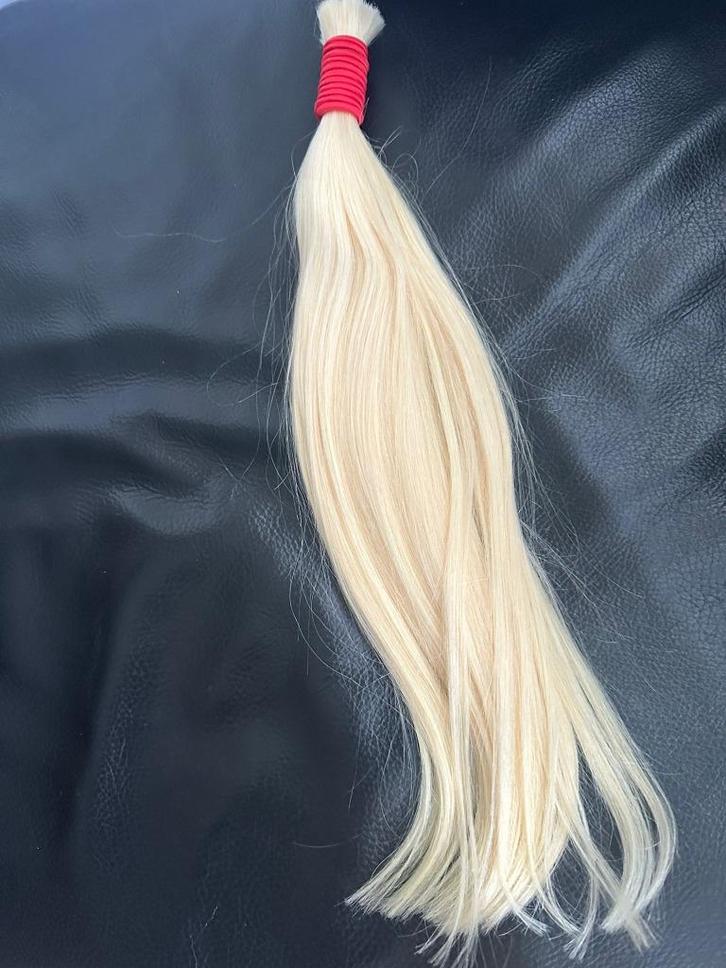 Loose Hair Xtensions, echt haar, 1 bundel, 100 gr. Blond, Sieraden, Tassen en Uiterlijk, Uiterlijk | Haarverzorging, Nieuw, Pruik of Haarverlenging