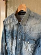 Denim blouse van Replay voor heren - maat M/L, Kleding | Heren, Overhemden, Ophalen of Verzenden