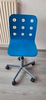 Bureaustoel, Ophalen, Gebruikt, Blauw, Bureaustoel