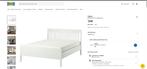 Ikea Idanas 140x200 - Tweepersoonsbed, Ophalen, Zo goed als nieuw, Tweepersoons