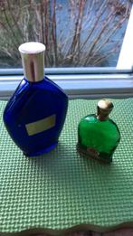 Twee parfumflesjes van Bourjois en lavendel (leeg), Verzamelen, Parfumverzamelingen, Gebruikt, Ophalen of Verzenden