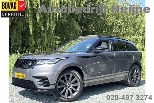 Land Rover Range Rover Velar 2.0 250PK AWD R-DYNAMIC BLACK P, Auto's, Land Rover, Bedrijf, Te koop, 360° camera, 4x4, ABS, Achteruitrijcamera