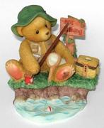 Cherished teddies Norm, Verzamelen, Beren en Cherished Teddies, Verzenden, Zo goed als nieuw, Beeldje, Cherished Teddies