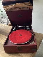 Vintage koffer grammofoon Parlophone  Platenspeler  20 / 30, Ophalen of Verzenden, Gebruikt, Platenspeler, Overige merken