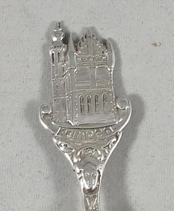 Theelepel Kampen antiek 835 zilver beschikbaar voor biedingen