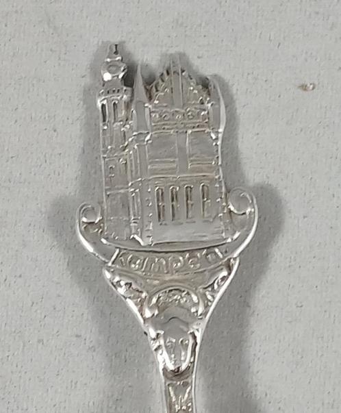Theelepel Kampen antiek 835 zilver, Antiek en Kunst, Antiek | Goud en Zilver, Zilver, Ophalen of Verzenden
