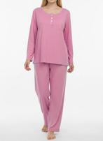 FINE WOMAN 2318 Pyjama effen/stip motief 3XL NIEUW, Maat 46/48 (XL) of groter, Nieuw, Ophalen of Verzenden, Holland Underwear