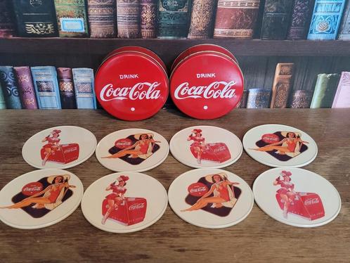Coca-Cola onderzetters en blikken, Verzamelen, Merken en Reclamevoorwerpen, Zo goed als nieuw, Gebruiksvoorwerp, Ophalen of Verzenden