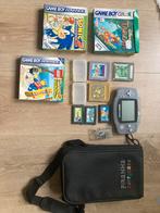 Gameboy Advance met games en tas!, Spelcomputers en Games, Ophalen of Verzenden, Gebruikt, Game Boy Advance, Met games
