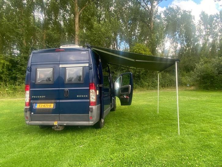 Camper / Kampeerbus Peugeot Boxer L2H2 met zonnepanelen, Caravans en Kamperen, Campers, Particulier, tot en met 2, Buscamper of Camperbus
