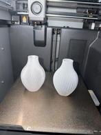 3D Geprinte Vazen - Set van 2, Computers en Software, 3D Printers, Ophalen of Verzenden, Ingebouwde Wi-Fi, Zo goed als nieuw