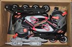 Nijdam Red Raider N14AC01, Sport en Fitness, Skeelers, Verstelbaar, Zo goed als nieuw, Inline skates 4 wielen, Dames