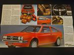 Brochure Alfa Romeo Alfasud Sprint 1976, Ophalen of Verzenden, Zo goed als nieuw, Alfa Romeo