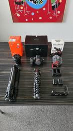ZGAN Sony A7IV camera incl. FE20 mm f/1.8 lens & accessoires, Audio, Tv en Foto, Fotocamera's Digitaal, Ophalen, 33 Megapixel