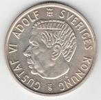 25-1250 Zweden 2 krone 1961, Verzenden, Overige landen, Losse munt, Zilver