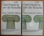 Geschiedenis van de filosofie - Deel 1 en 2 - H.J. Störig, Boeken, Filosofie, Algemeen, Ophalen of Verzenden, Zo goed als nieuw