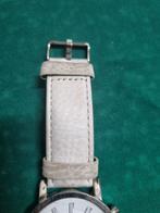 Horloge oozoo witte leren bandje no613, Ophalen of Verzenden