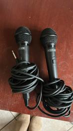 4 microfoons en dpspecials karaoke kastje, Ophalen of Verzenden, Zo goed als nieuw, Zangmicrofoon