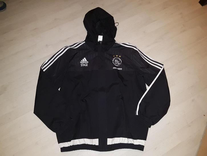 Ajax STAFF Zomer/Regenjas! Seizoen 15/16! Sponsor! Mt XL!, Kleding | Heren, Sportkleding, Zo goed als nieuw, Algemeen, Maat 56/58 (XL)