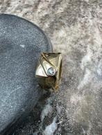 14k Gouden Massieve Zegelring, Sieraden, Tassen en Uiterlijk, Ringen, 20 of groter, Heer, Ophalen of Verzenden, Zo goed als nieuw