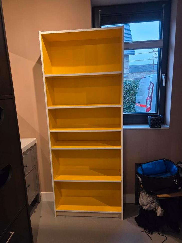 Ikea Billy Boekenkast 202x80x28, Huis en Inrichting, Kasten | Boekenkasten, Zo goed als nieuw, 50 tot 100 cm, 200 cm of meer, 25 tot 50 cm