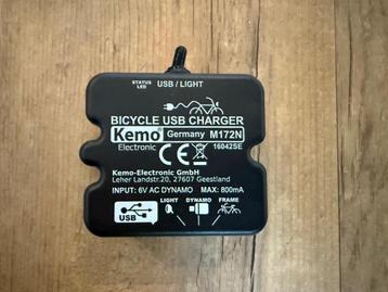 Kemo M-172N - USB Laadregelaar Zwart  beschikbaar voor biedingen