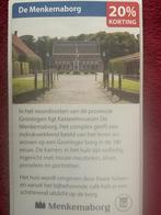 KasteelMuseum De Menkemaborg in Uithuizen Voordeelbon, Drie personen of meer, Museumbon