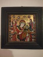 Icoon, mooi op de achterkant van het glas geschilderd, Ophalen