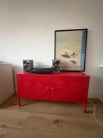 Rode Kast - TV meubel of Opberger, Ophalen, Gebruikt