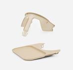 KAOS Kinderstoel Beugel & Eetblad Zandkleur, Ophalen of Verzenden, Gebruikt, Meegroeistoel, Afneembaar eetblad