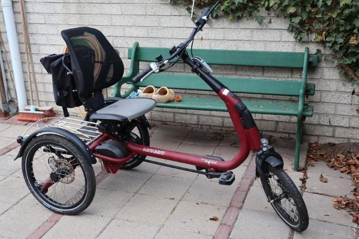 Easy Rider Compact driewielfiets, wijnrood, Fietsen en Brommers, Fietsen | Driewielfietsen, Nieuw, Ophalen