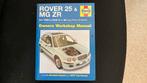 Haynes manual  Rover 25 Streetwise +folder Rover Streetwise, Auto diversen, Handleidingen en Instructieboekjes, Ophalen of Verzenden