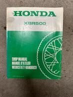 Honda XBR 500 shop service manual werkplaats handboek, Motoren, Handleidingen en Instructieboekjes